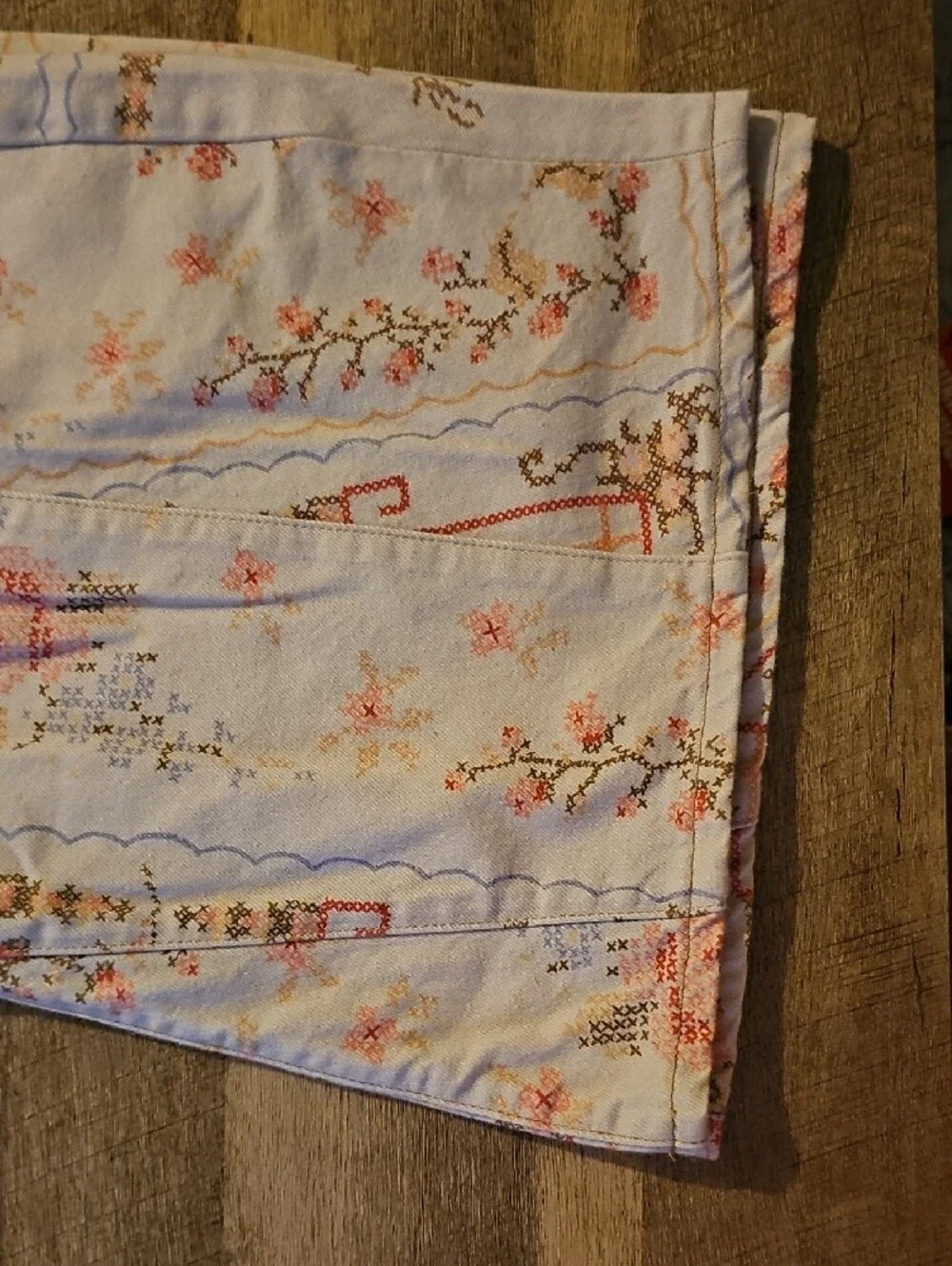 Embroidered Print EDEN Barrel Jean